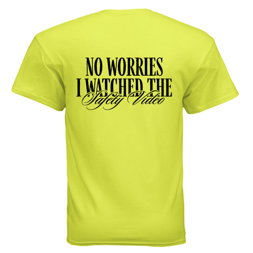 SAFETY GREEN - BACK