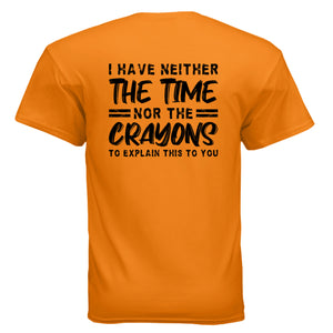 SAFETY ORANGE - BACK