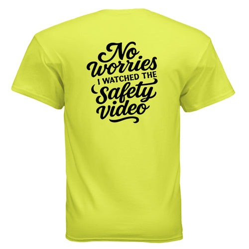 SAFETY GREEN - BACK