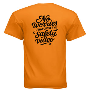 SAFETY ORANGE - BACK