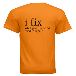 SAFETY ORANGE - BACK