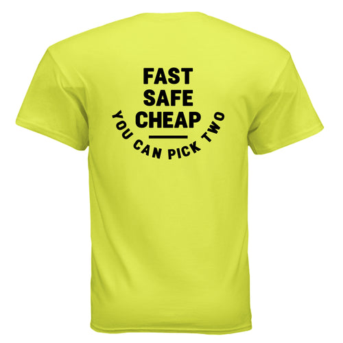 SAFETY GREEN - BACK