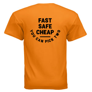SAFETY ORANGE - BACK