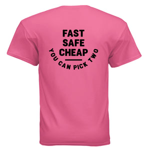SAFETY PINK - BACK