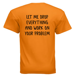 SAFETY ORANGE - BACK