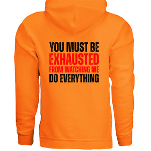 SAFETY ORANGE - BACK