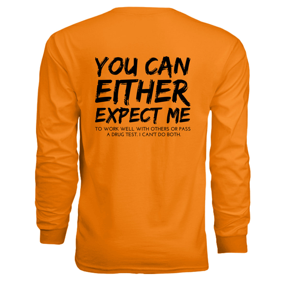 SAFETY ORANGE - BACK