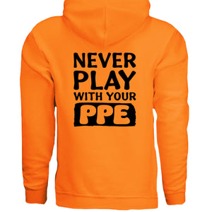 SAFETY ORANGE - BACK