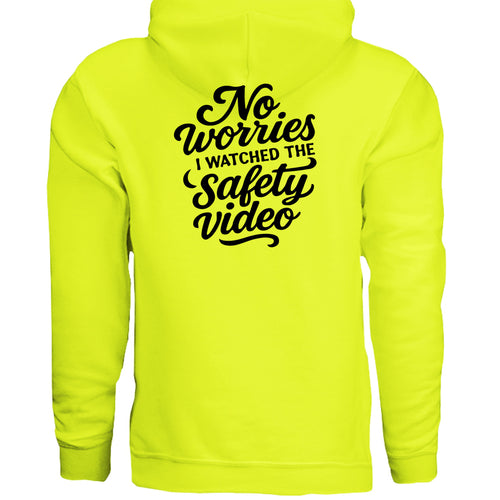 SAFETY GREEN - BACK