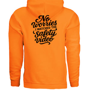 SAFETY ORANGE - BACK