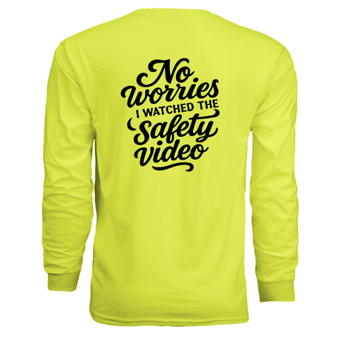 SAFETY GREEN - BACK