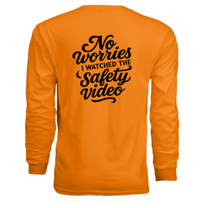 SAFETY ORANGE - BACK