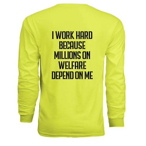 SAFETY GREEN - BACK